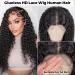 ALIPOP 5x5 HD Transparent Lace Front Wig 20 Inch Deep Wave Curly | 10A Brazilian Human Hair Wigs for Black Women | Pre Plucked with Baby Hair - Buy Online on GoSupps.com