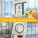 Double Sided Magnet Window Cleaners Window Glass Wiper With Long Safety Rope Ultra-Strong Both Side Glass Surface Cleaning Brush Wiper Windows Cleaner & Washer for 3-8 Mm Glazed Windows (Yellow) - Buy Online on GoSupps.com