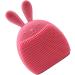 Soft Silicone Face Scrubber - Facial Cleansing Brush Face Scrub Clean Brush Face Brushes for Cleansing Cute Rabbit Ears Shape Manual Face Exfoliator Brush for Blackhead Pore Coatuiyo - Buy Online on GoSupps.com