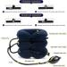 Cervical Neck Traction Device for Neck Pain Relief - Adjustable Inflatable Neck Stretcher and Brace - Blue Neck Traction Pillow for Decompression and Tension Relief - Buy Online on GoSupps.com