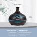 Zovhyya 500ml Aroma Diffuser & Mini Humidifier - 7 Colors Remote Control Quiet Operation 4 Timer Settings - Perfect for Living Room & Essential Oils - Buy Online on GoSupps.com