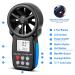 Infurider Windminder YF-866B Bluetooth Digital Anemometer - Accurate Air Flow Speed Measurement & Thermometer with Backlight - Buy Online on GoSupps.com