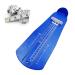 Foot Measurement Device Shoe Size Measuring Devices for Adults and Kids with Soft Tape Measure US Standard Blue Small Single Blue