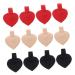 LIFKOME 6 Pairs Follow up Self Adhesive Heel Protector Black Heel Grips Liner Dress Shoes for Women Heels Shoe Heel Inserts Supple Heel Liners Protector Pads Do Not Follow Pu Insole