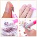 30-Piece Allstarry Nail Cuticle Trimmer Set - Pink | Cuticle Pusher & Dead Skin Removal Tools for Men and Women - Buy Online on GoSupps.com