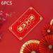 harayaa 6X Chinese Lunar New Year Red Envelopes Hong Bao Present 2024 Dragon Gifts Spring Festival Envelopes for Spring Festival Style G - Buy Online on GoSupps.com