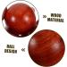 PLAFOPE Wooden Muscle Stretch Balls - 2 Pack Hand Exercise Fitness Balls (5cm) - Handicrafts for Improved Grip & Strength - Buy Online on GoSupps.com