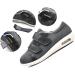 ALASON Diabetic Shoes - Extra Wide Width Breathable Mesh Adjustable Strap Sneakers for Swollen Feet, Arthritis, and Edema - Grey 52 - Buy Online on GoSupps.com