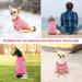 Buy Mosucoirl Winter Dog Sweater - Comfortable Fleece Costume for Small & Medium Dogs | Warm Cat & Dog Apparel in L Pink - Buy Online on GoSupps.com