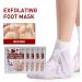 5 Pieces feet exfoliating masks Foot Peel Mask Hydrating foot Spa Moisturizing skin callus remover Smoothing touch skin for Cracked Hard Dead Skin Calluses - Buy Online on GoSupps.com