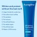 Auraglow Whitening Toothpaste Hydrogen Peroxide Toothpaste with Fluoride Whitens Teeth Prevents Cavities Strengthens Enamel for Adults Kids Oral Care Wintergreen Flavor 4 oz (1 Pack) - Buy Online on GoSupps.com