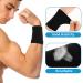 Optimize Wrist Compression Sleeve - 2 Pairs Soft Elastic Brace for Arthritis Pain Relief - Sport Support Wraps for Men & Women - Ideal for Gym Typing Golf & Volleyball (Black - Buy Online on GoSupps.com