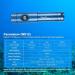 Odepro WD12 Dive Light 1050 Lumen IP68 Waterproof Submarine Flashlight for Underwater Diving, Fishing, Camping (Blue) - Buy Online on GoSupps.com