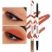 Eyeliner - Makeup Cream Gel Texture with Brush - Quick Drying Eye Liner Long Lasting Eye Pencil Makeup Supplies Rowces Novelty Orange - Buy Online on GoSupps.com