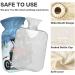 Durable 1L Heat Bottle for Pain Relief | Cartoon Retro Patterns - Ideal for Hands Feet Shoulders & Neck | Perfect Heat Therapy Solution - Buy Online on GoSupps.com