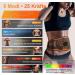 Uoogou EMS Training Device - Abdominal Muscle Belt & Electric Trainer for Men & Women | Belly & Thigh Muscle Coach in Orange - Buy Online on GoSupps.com