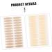 FOMIYES 240 Pcs Lace Double Eyelid Sticker Doll Cake Pan Eyelid Tap Eyelid Beauty Tape Girl Man Lifting Belt - Buy Online on GoSupps.com