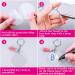 Acrylic Keychain Blanks Kit - 120pcs Clear Vinyl DIY Crafting Set with Blanks, Tassels, Rings, and Jump Rings - Audab - Buy Online on GoSupps.com