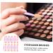 LALADEFIEE 80pcs Makeup Eye Shadow Brush Cosmetic Eye Shadow Sponge Non Latex Plastic - Buy Online on GoSupps.com