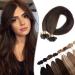 20" Pre Bonded Human Hair Extensions 0.5g*200 Strands #2 Dark Brown (100g)