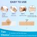 Silicone Scar Removal Sheets 1.6x6/4cm*15cm - Reusable & Washable Tape for C-Section, Surgery, Burn, Keloid, Acne - Professional Scar Patches for Old & New Scars - Buy Online on GoSupps.com