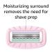 Amazon Basics Women's 4-Blade Razor Refills - Fits Amazon Basics and Venus Handles - Moisturizing Surround - 6 Refill Cartridges - Buy Online on GoSupps.com