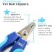 Cat Nail Trimmers & Small Dog Clipper - Nail Guard for Safe Grooming - Stainless Steel & Sharp - Ideal for Cats, Dogs, and Bunnies - Buy Online on GoSupps.com