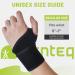 Buy Wrist Wrap Support - Carpal Tunnel Splint Stabilizer for Men & Women | Night Sleep Braces for Left & Right Hand - Ideal for Typing Gaming & Shooting - Black - Buy Online on GoSupps.com