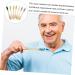 FRCOLOR 14 Pcs Bamboo Toothbrush Set - Eco-Friendly Replaceable Nylon Bristles Manual Travel Toothbrushes for Oral Care - Buy Online on GoSupps.com