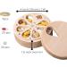Weekly Pill Box Organizer | 7 Day Portable Pill Case | Cute Wood Design for Medicine & Vitamins | Travel-Friendly Magnetic Pill Organizer - Buy Online on GoSupps.com