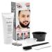 Godefroy Barbers Choice 3 Application Beard and Mustache Dye For Men  6 weeks of Cover For Gray Facial Hair  Dark Brown