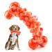 WoWBala dog toys Insmert for aggressive chewing: cake stuff robust dog toys for large dogs - toys dog for large medium -sized dogs tangerine