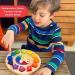 SCHMETTERLINE Kronolino Wooden Learning Clock | Rainbow Colors for Playful Time Learning | Ages 3+ - Buy Online on GoSupps.com