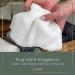 Loran Luxury Bamboo Viscose Facial Washcloth Set - 6 Soft Cloths for Spa-Like Skin Cleansing - Silky Bamboo Viscose Face Cloth - 10x10 White Washcloths - Buy Online on GoSupps.com