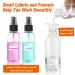 30 Pack 2 oz Fine Mist Mini Clear Spray Bottles - Essential Oils, Travel Perfumes - Refillable & Reusable Travel Bottles - Buy Online on GoSupps.com