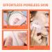 10-Piece Cotton Powder Puff Set for Foundation Makeup - Normal Size with Strap for Blending Loose Mineral Body Powder - Beige - Buy Online on GoSupps.com
