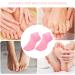Moisturizing Gloves 4 Pairs Silicone Moisturizing Gloves & Socks Set Spa Socks and Gloves Hands Feet Skin Care High Elasticity Reusable Gloves and Socks for Foot Hand Softening Dry Cracked - Buy Online on GoSupps.com
