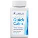 Quick Calm Mood Support Supplement with Ashwagandha L-Theanine Rapid Stress Relief and Relaxation Cortisol Supplement - 60 ct 60 Count (Pack of 1)
