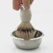 Ivory Shaving Set for Men | Remasuri Hair Brush Stand & Stainless Steel Bowl | Perfect Christmas Gift - Buy Online on GoSupps.com