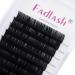 Individual classic eyelash extension 0.15mm D Curl Mix 11-19mm black natural eyelashes Professional classic individual eyelash extensions Mix (11-19) 0.15-D