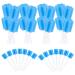 30 pieces of sponge mound portable oral sponge mouthparture stabber sterile cotton swab tootheder stick cleaning stick mouth swam oral care sponge for mouth cleaning and care