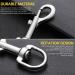 POHOVE 6pcs Swivel Snap Hooks Heavy Duty Dog Le-ad Clip Clasp Dog Le-ad Clips Dog Le-ad Clasp Trigger Clips Clasp Heavy Duty Swivel Eye Bolt Snap Hooks For Linking Pet Collar Bag Strap(size:3.23inch) - Buy Online on GoSupps.com