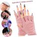 FRCOLOR UV Manicure Gloves 8 Pairs Uv Gloves Nail Accessories Anti Gloves Uv Protection Gloves Nail Art Accessory Manicure Gloves Nail Lamp Light Fingerless Gloves Light Cotton Anti-uv - Buy Online on GoSupps.com