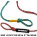 Swonder 2-Section Tow Ropes for Tubing - 1-4 Rider - 60FT | Premium Towable Tube Rope - Buy Online on GoSupps.com