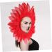 Red Flower Headband Sunflower Headpiece for Stage Performance Party Prop Sunflower Costume for Flower Hat Sunflower Costume - Buy Online on GoSupps.com