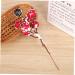 HOMSFOU 12pcs Fake Berry Picks Holly Berry Picks Home Pomegranate Pick Artificial Pomegranate Decor Faux Flower Arrangement Red Holly Berry Stem Desktop Household Products Iron Wire - Buy Online on GoSupps.com