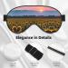 Buy SSIMOO Sunflower Sun Print Double-Sided Eye Mask | Soft Light Blocking for Better Sleep Quality - Buy Online on GoSupps.com