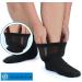LIN Diabetic Socks for Men & Women - Non-Binding Circulatory Extra Wide Top - 12 Pairs Quarter/Black - Ideal for Edema, Neuropathy & Lymphedema - Size 9-11 - Buy Online on GoSupps.com