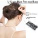200PCS Black Hair Pins for Buns - Bobby Pins for Long & Thick Hair - Hair Accessories for Women - Bun Maker for Wedding Bride - Hairdressing Clips with Storage Box - Buy Online on GoSupps.com