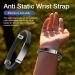 1/2pc Wrist Band - 20g Silicone Wristbands Custom Wrist Bands | Adjustable Hand Wrist Band Anti Static Wrist Strap Band Cordless Band Sports Wristbands Black Colour Hand Wrist band for Boys Adults 2pcs Black - Buy Online on GoSupps.com